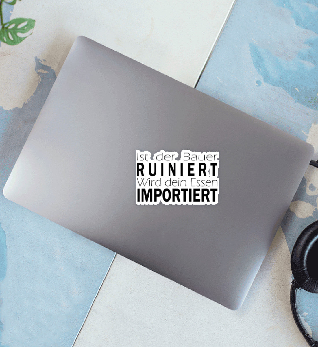 Is the Farmer Ruined - Vinyl Sticker