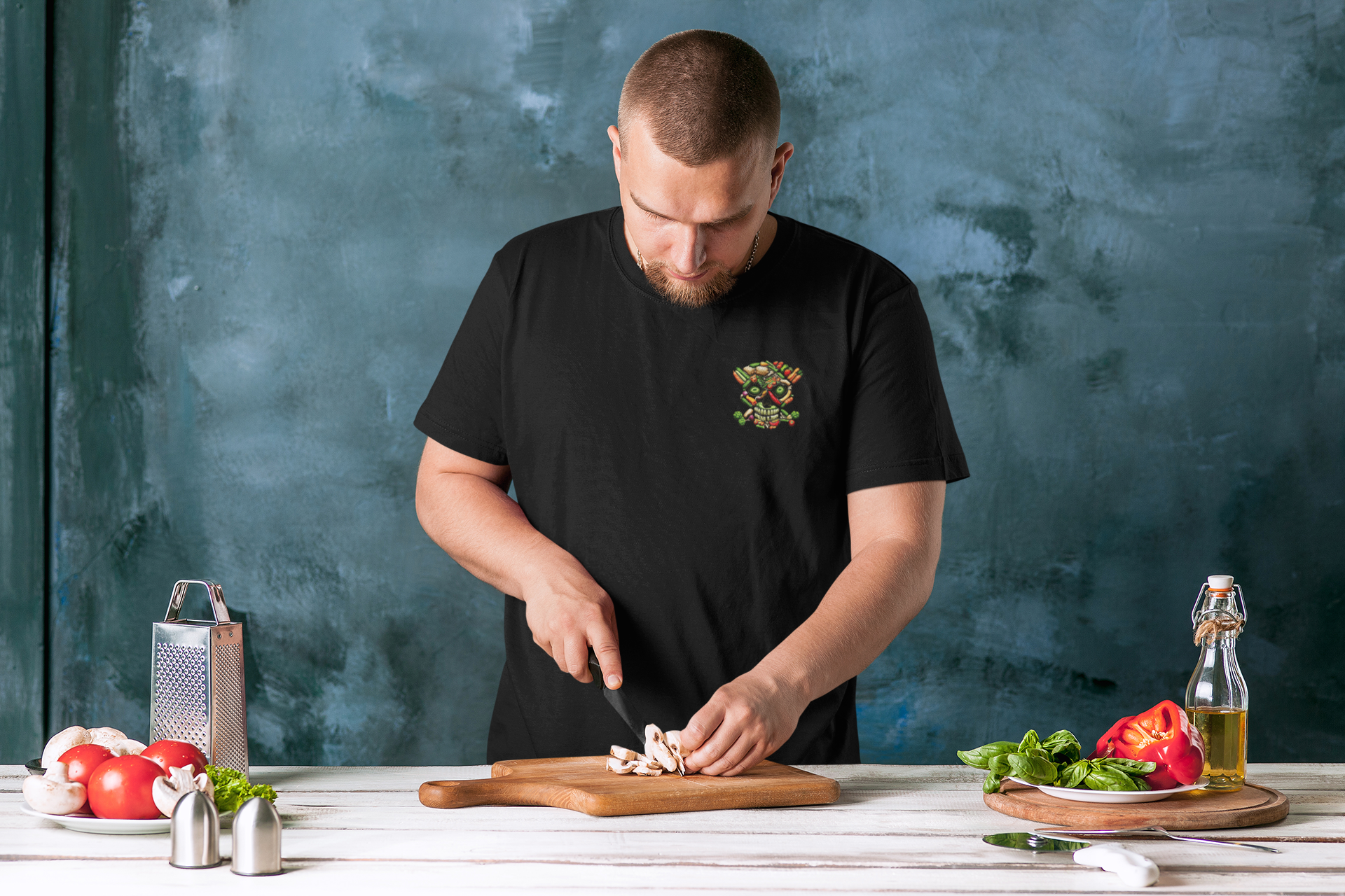 Gartenpirat (Brusttaschenmotiv) - Unisex Shirt - PflanzenFan