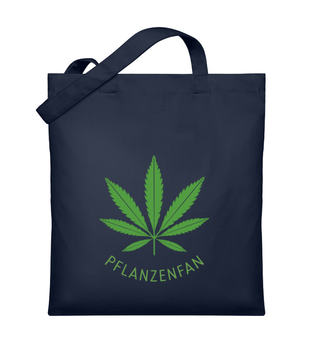 Hemp leaf - organic jute bag