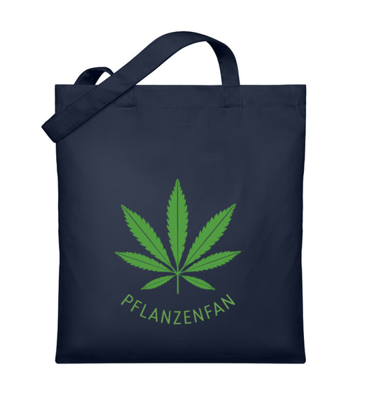 Hemp leaf - organic jute bag