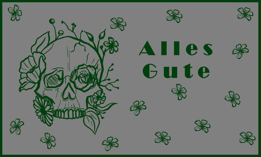 All the best - skull - gift voucher
