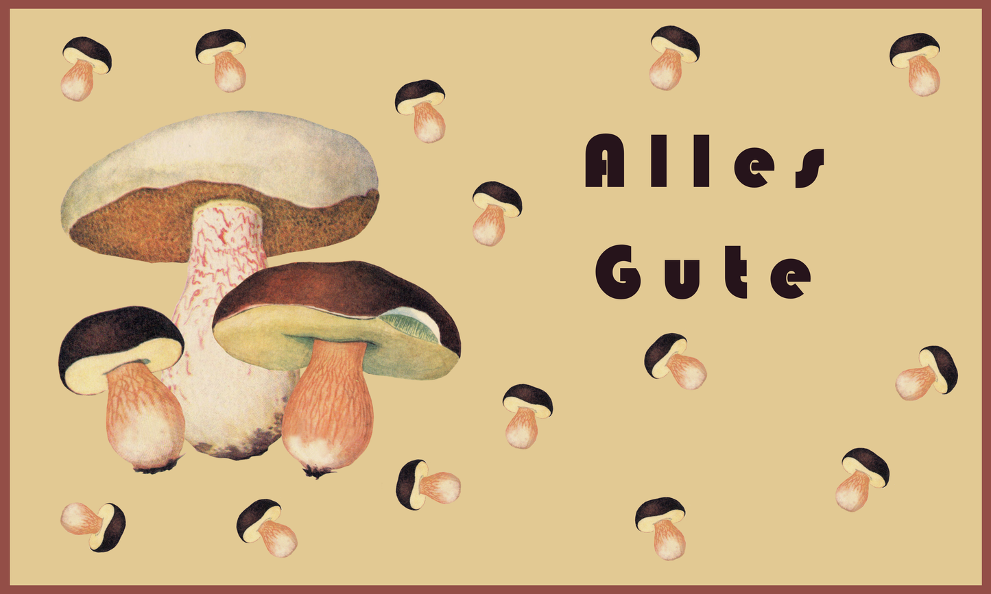 All the best - Mushroom friends - Gift voucher