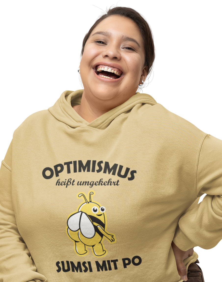 Sumsi mit Po - Unisex Kapuzenpullover Hoodie - PflanzenFan