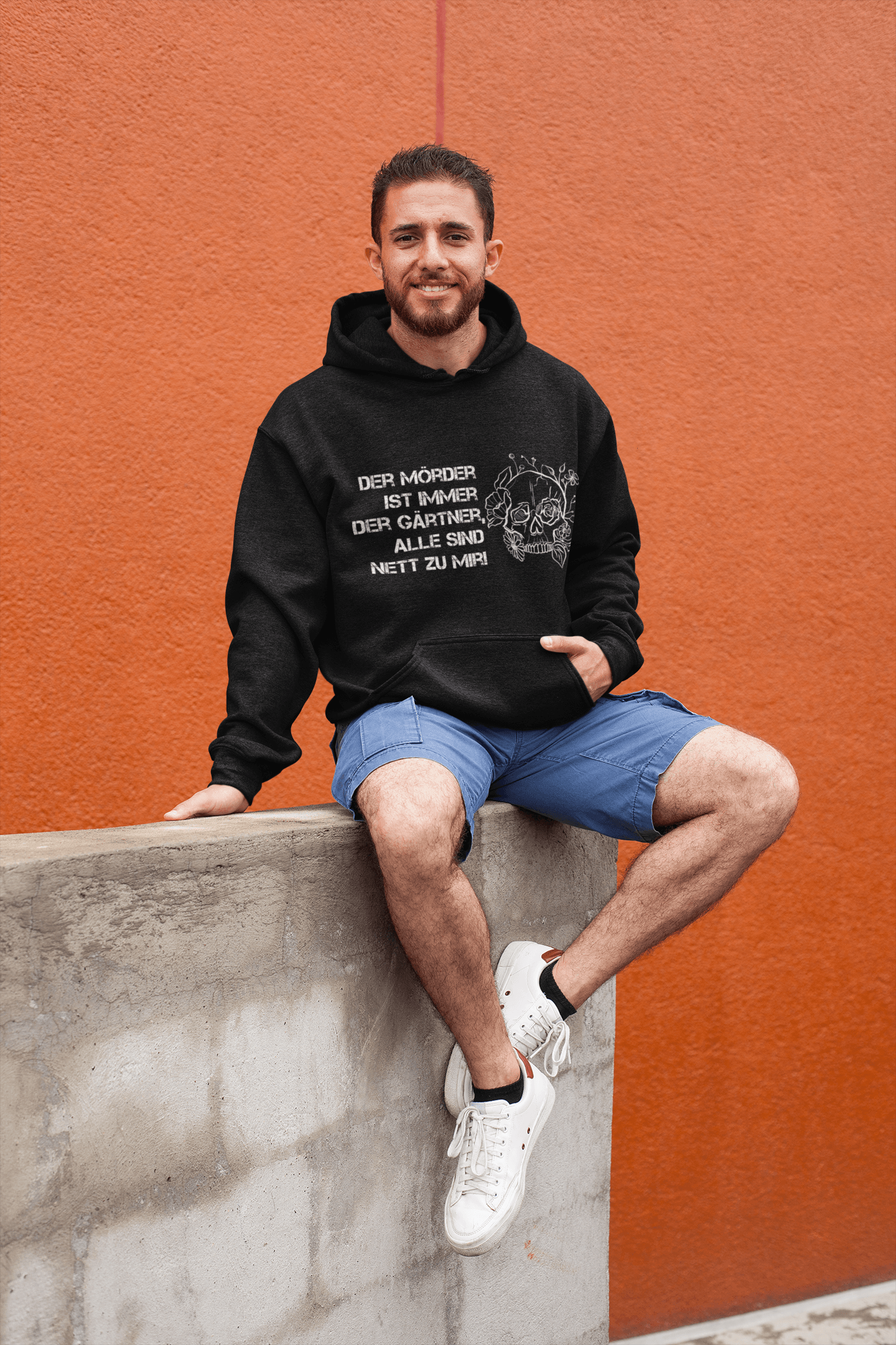 Der Mörder ist immer der Gärtner - Unisex Hoodie - PflanzenFan