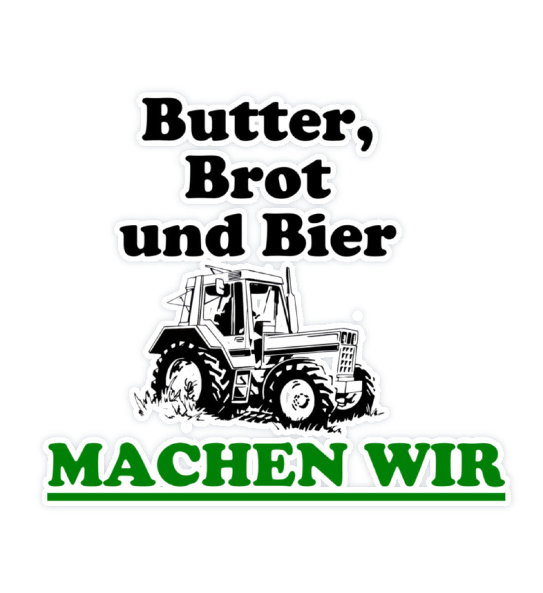 Butter, Bread and Beer - Vinyl Sticker