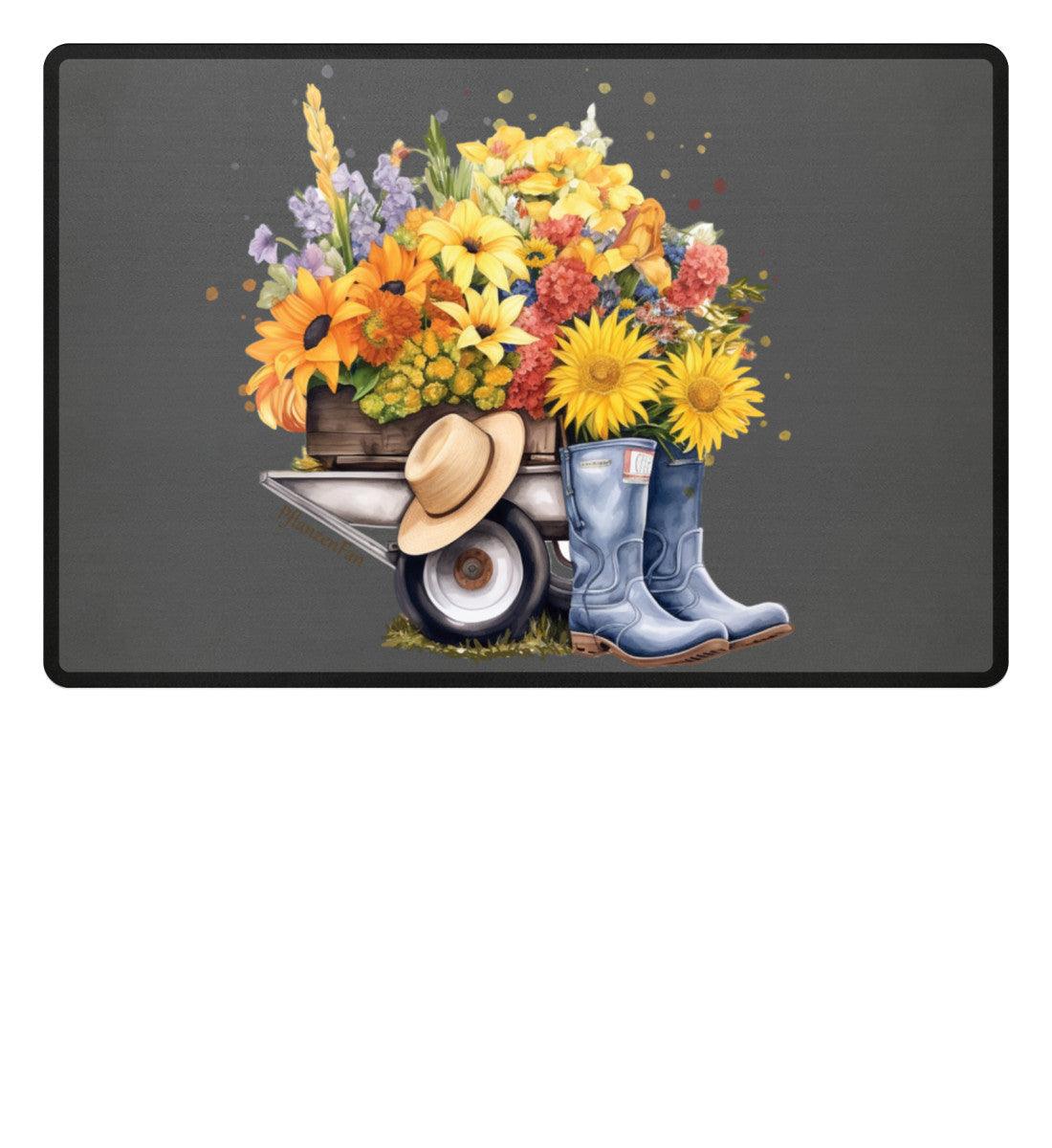 Gartenbasics  - Fußmatte - Mausgrau