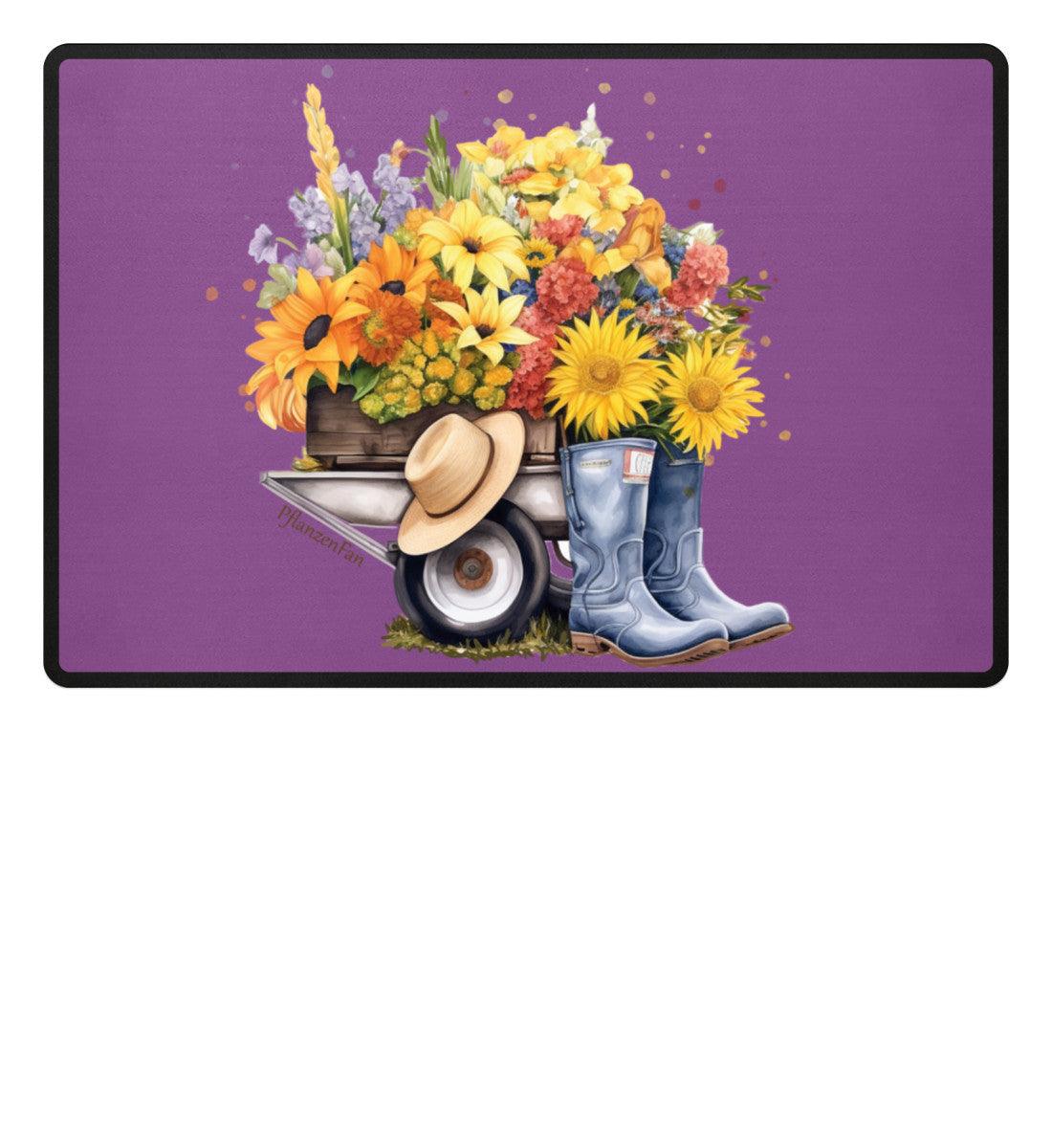 Gartenbasics  - Fußmatte - Lila