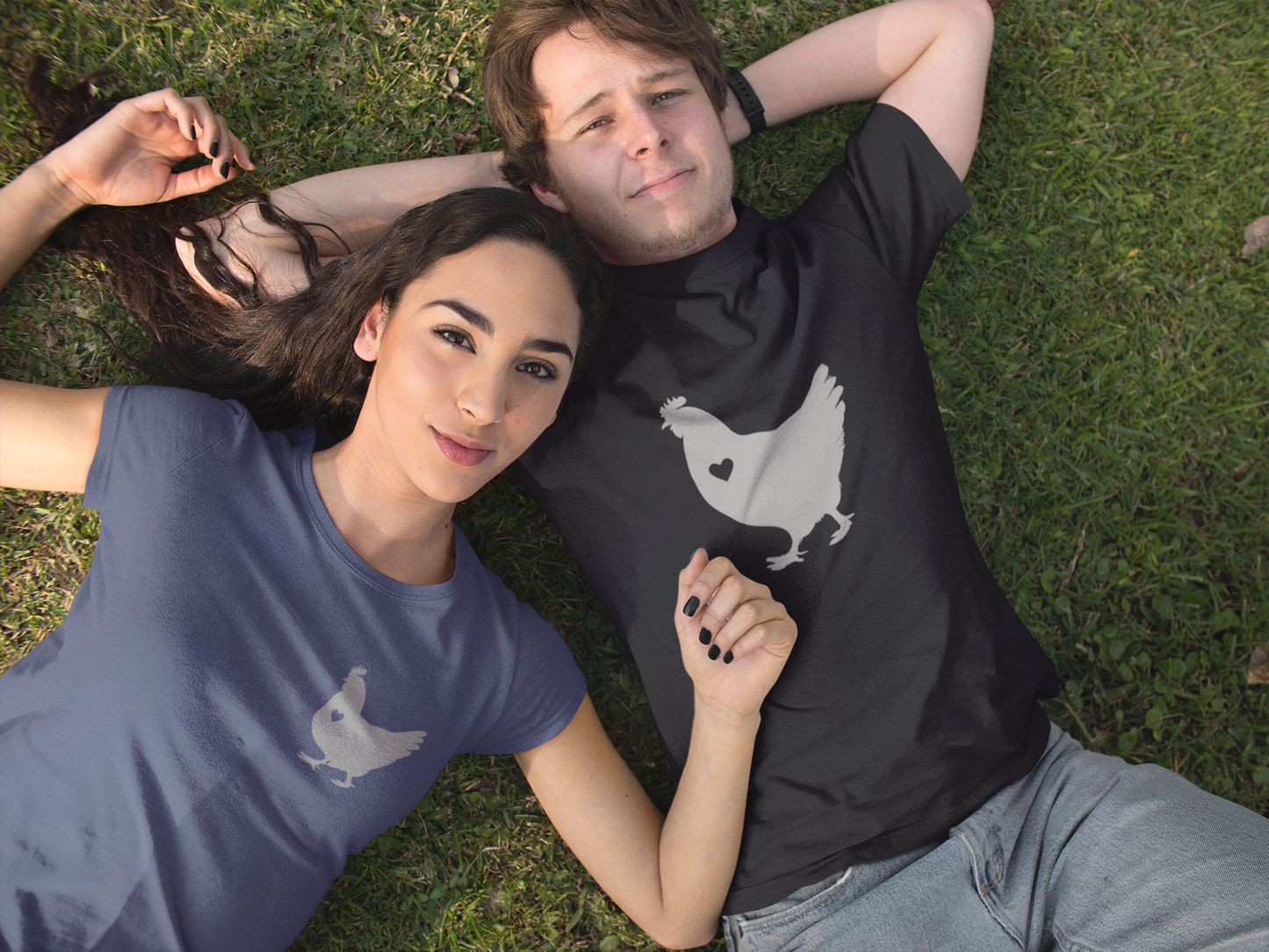 Hühnerliebe - Unisex Premium Organic Shirt
