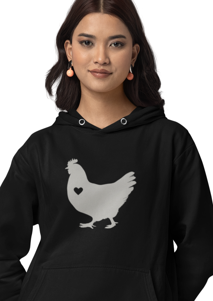 Hühnerliebe - Unisex Organic Hoodie