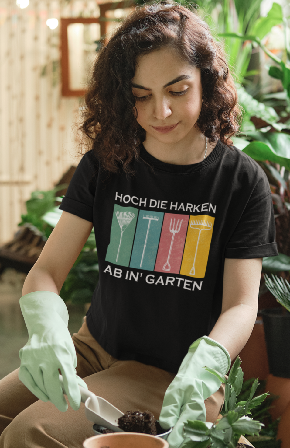 Rake up the rakes in the garden - Unisex Shirt
