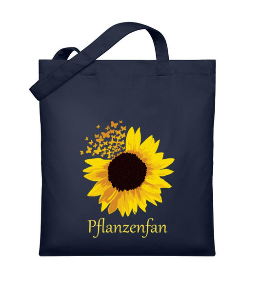 Sunflower with Butterflies - Organic Jute Bag