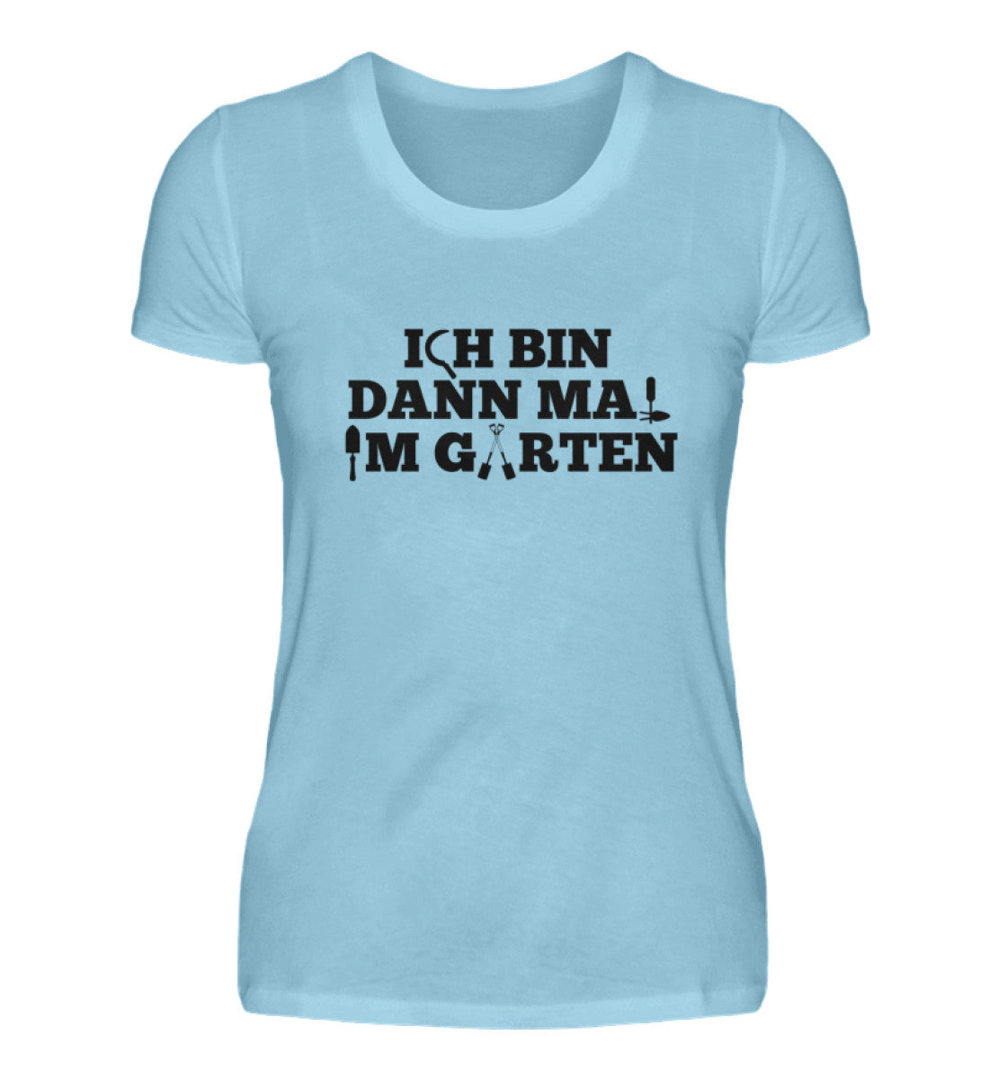 Ich bin dann mal im Garten - Damen Premium Shirt