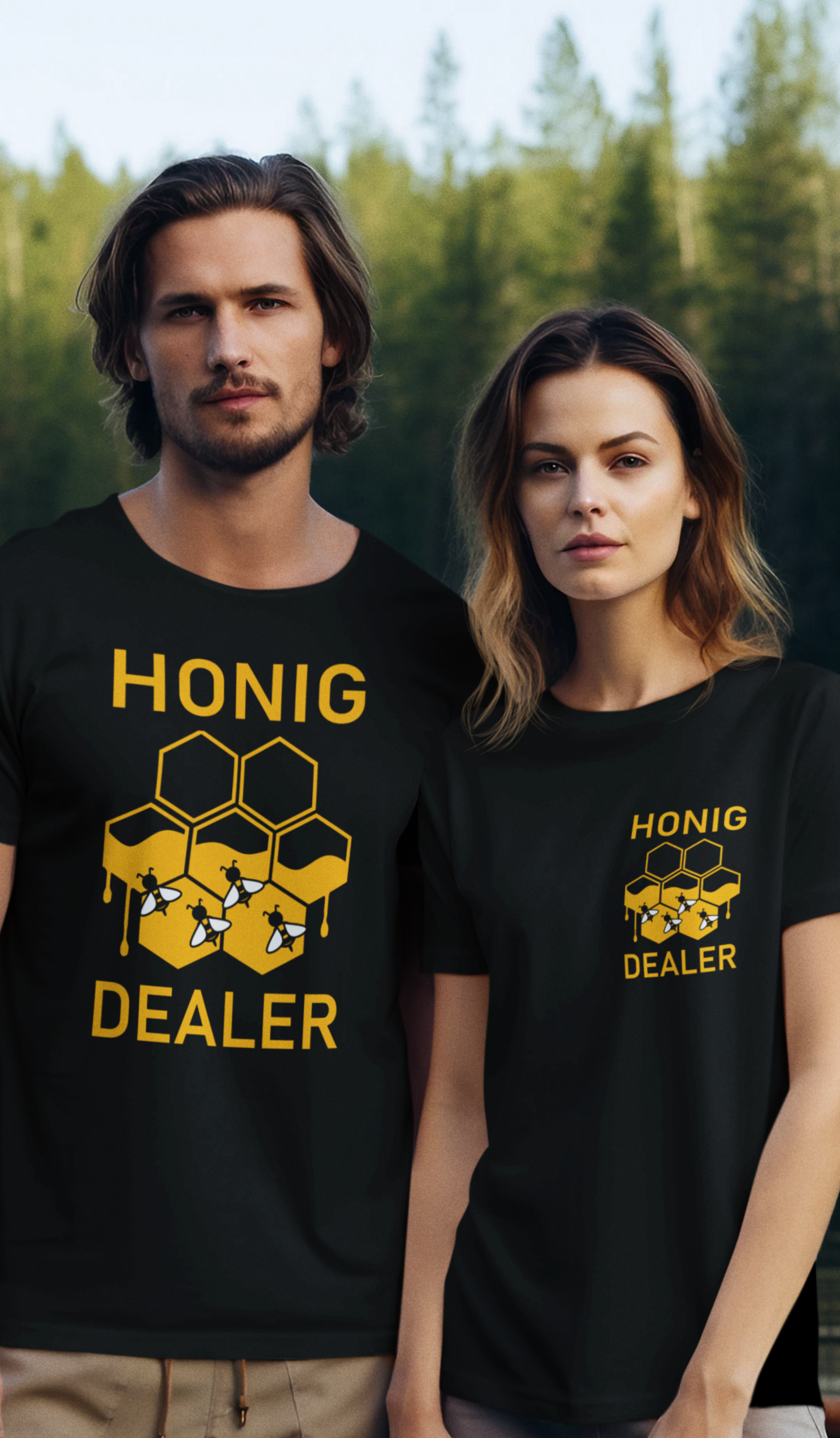 Honig Dealer - Breast Pocket Design - Unisex Premium Organic Shirt