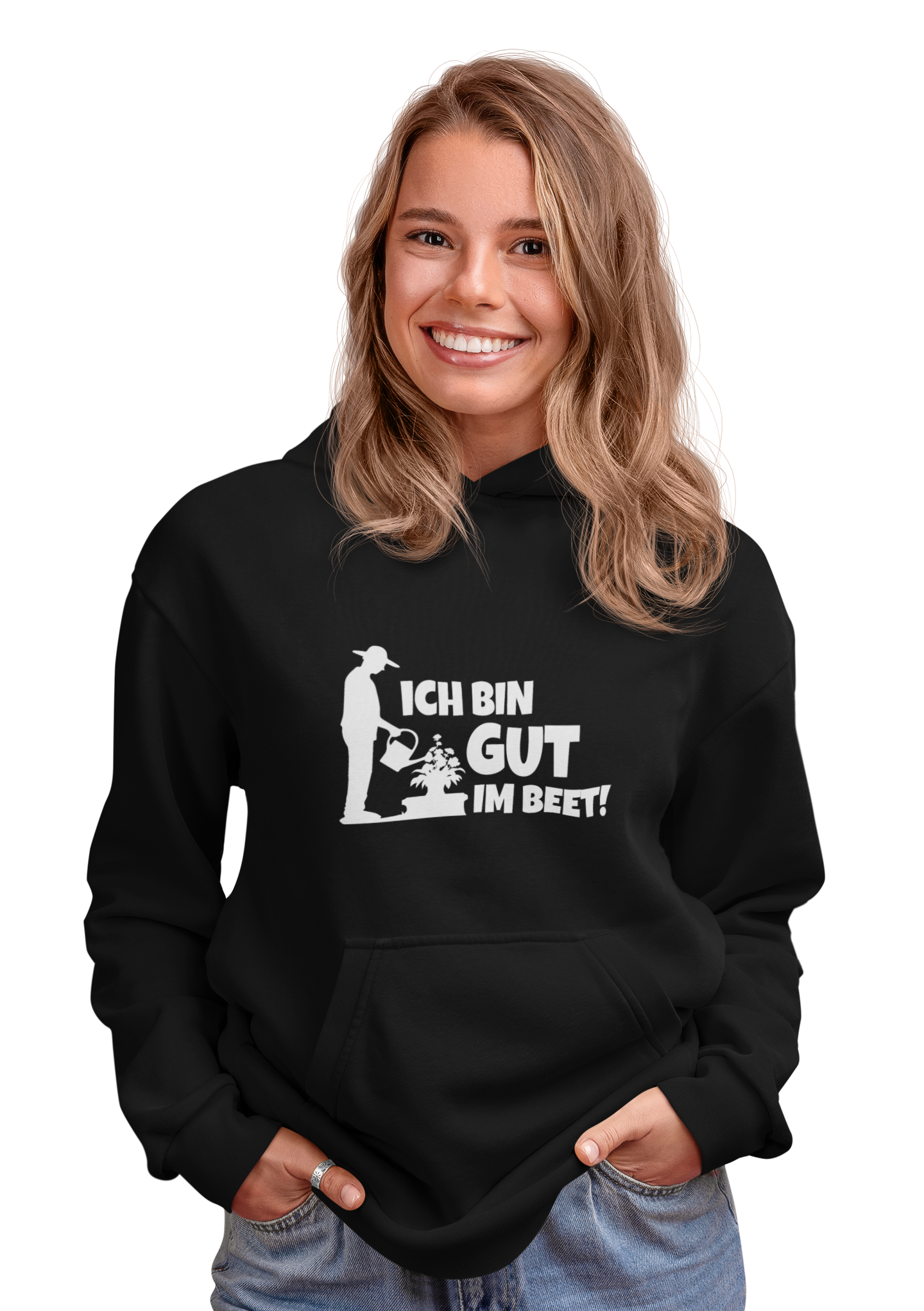 Ich bin gut im Beet - Unisex Hoodie - PflanzenFan