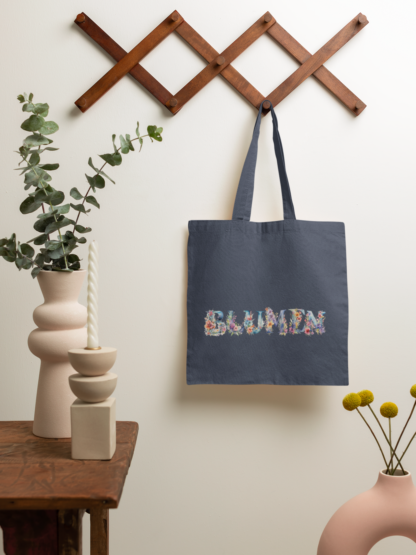 FLOWERS - Organic Jute Bag