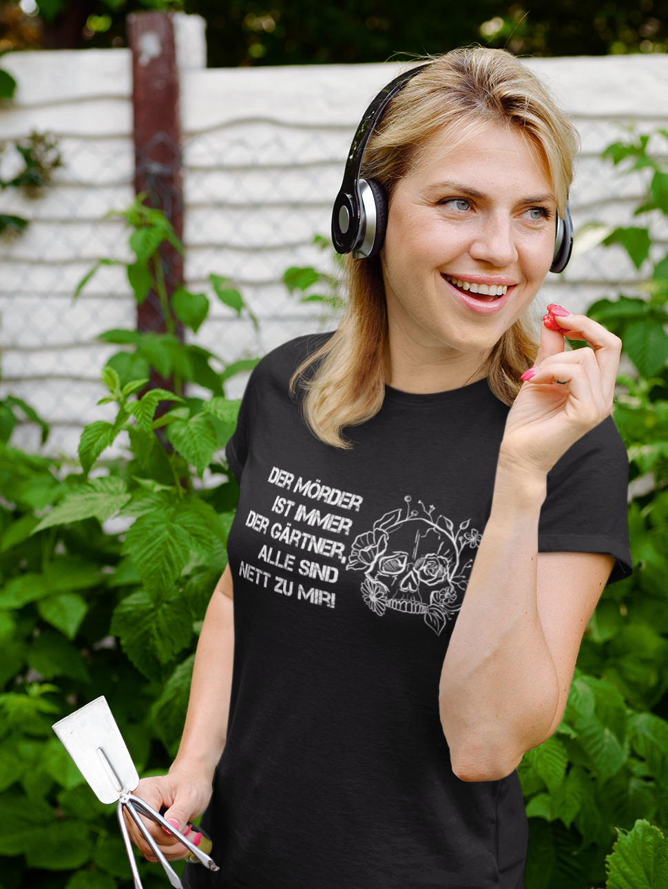 Der Mörder ist immer der Gärtner - Unisex Shirt