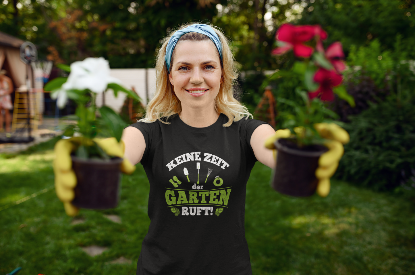 Keine Zeit der Garten Ruft! - Unisex Shirt