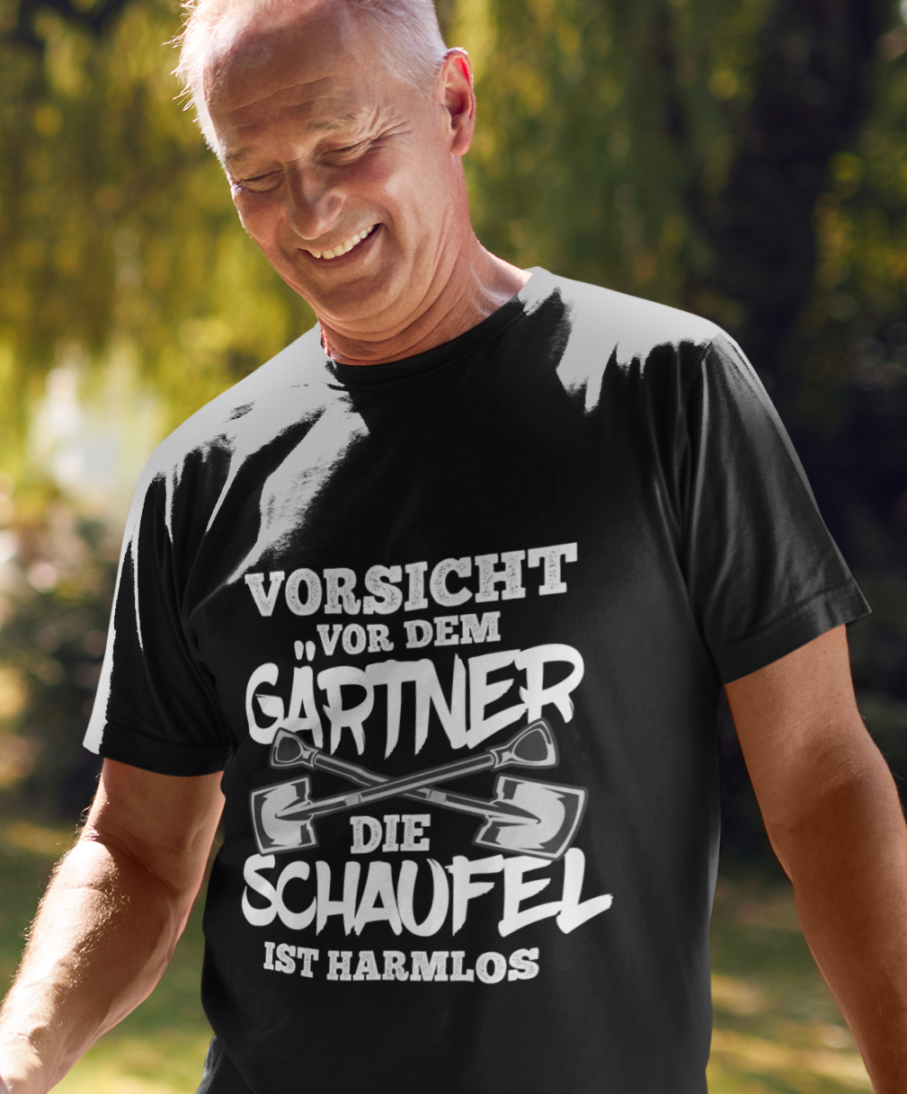 Vorsicht vor dem Gärtner - Herren Shirt - PflanzenFan