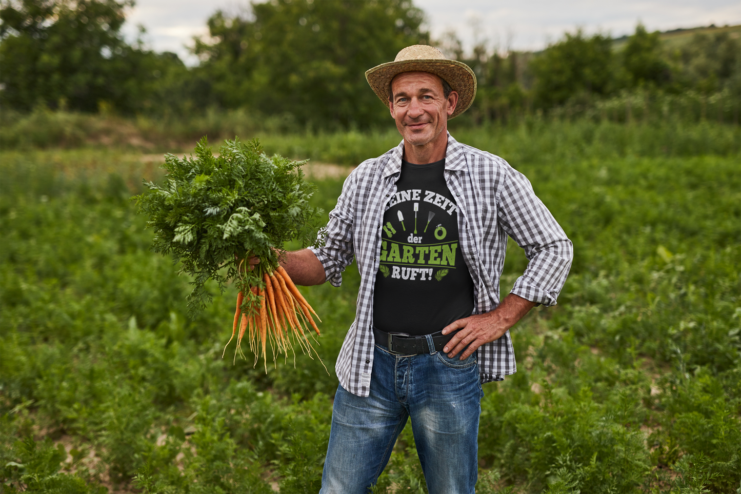 Keine Zeit der Garten Ruft! - Unisex Shirt