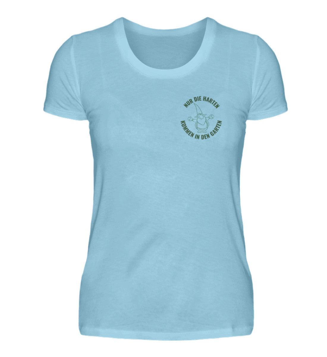 Nur die Harten kommen in den Garten - Damen Premium Shirt - PflanzenFan