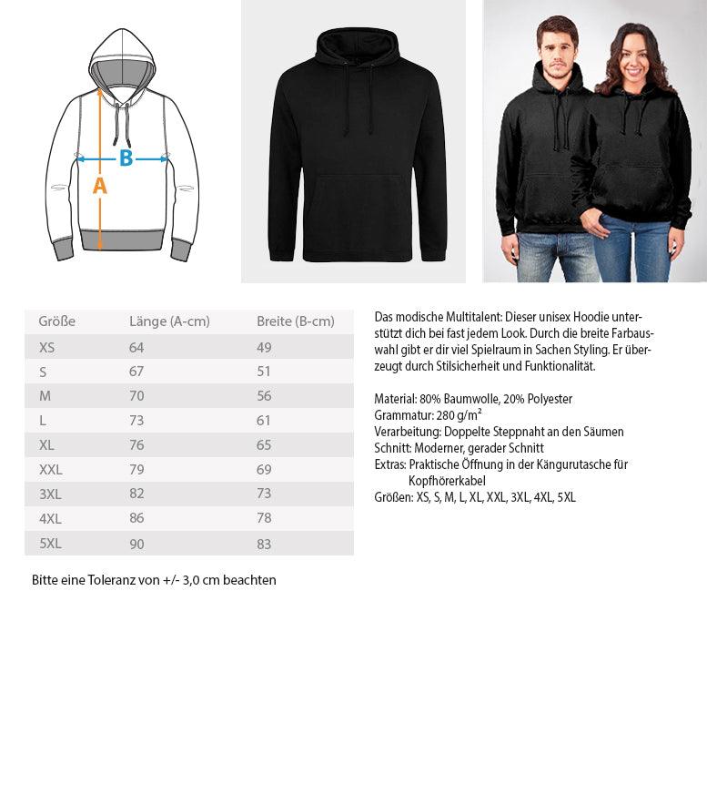 Blumenprinzessin (Rückenmotiv) - Unisex Hoodie - PflanzenFan