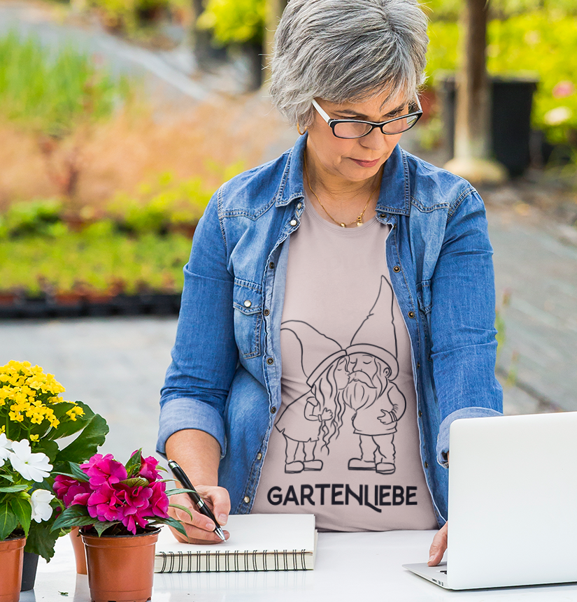 Gartenliebe - Damen Premium Shirt