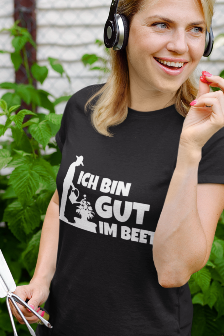 Ich bin gut im Beet - Damen Premiumshirt