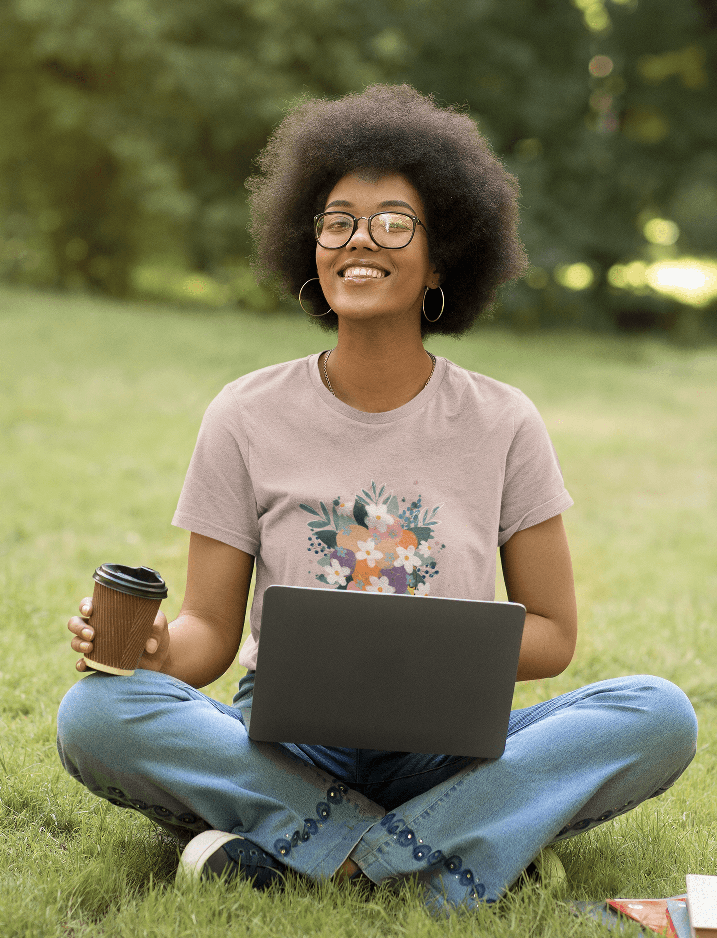 Mein Homeoffice im Garten - Damen Premium Shirt - PflanzenFan