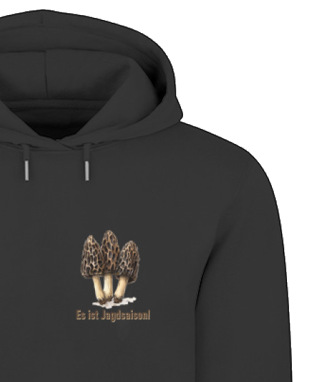 It's Hunting Season - Chest Pocket Design - Unisex Organic Hoodie