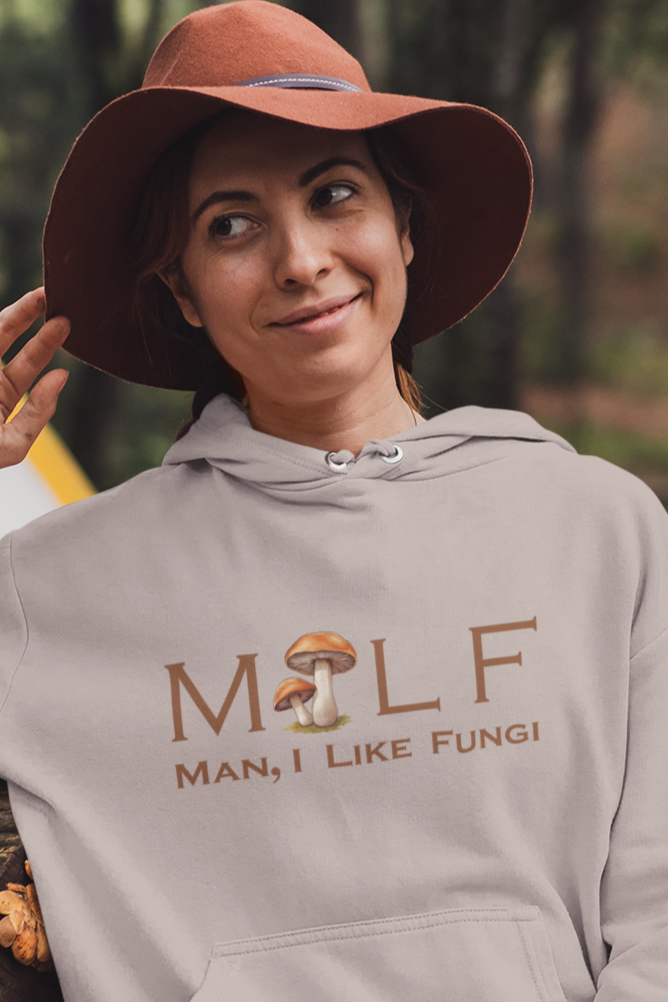 MILF - Man, I like Fungi - Unisex Organic Hoodie