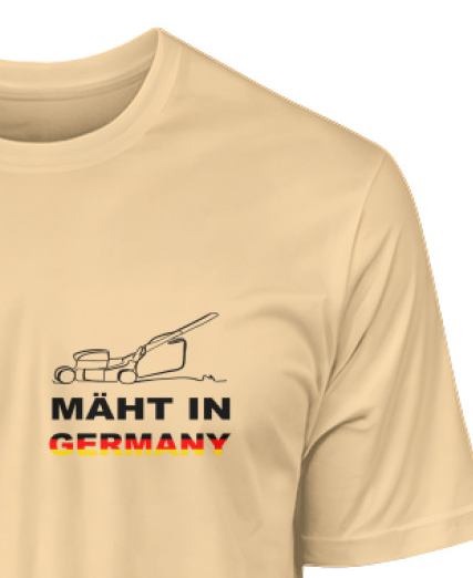 Mäht in Germany - Brusttaschendesign - Unisex Premium Organic Shirt