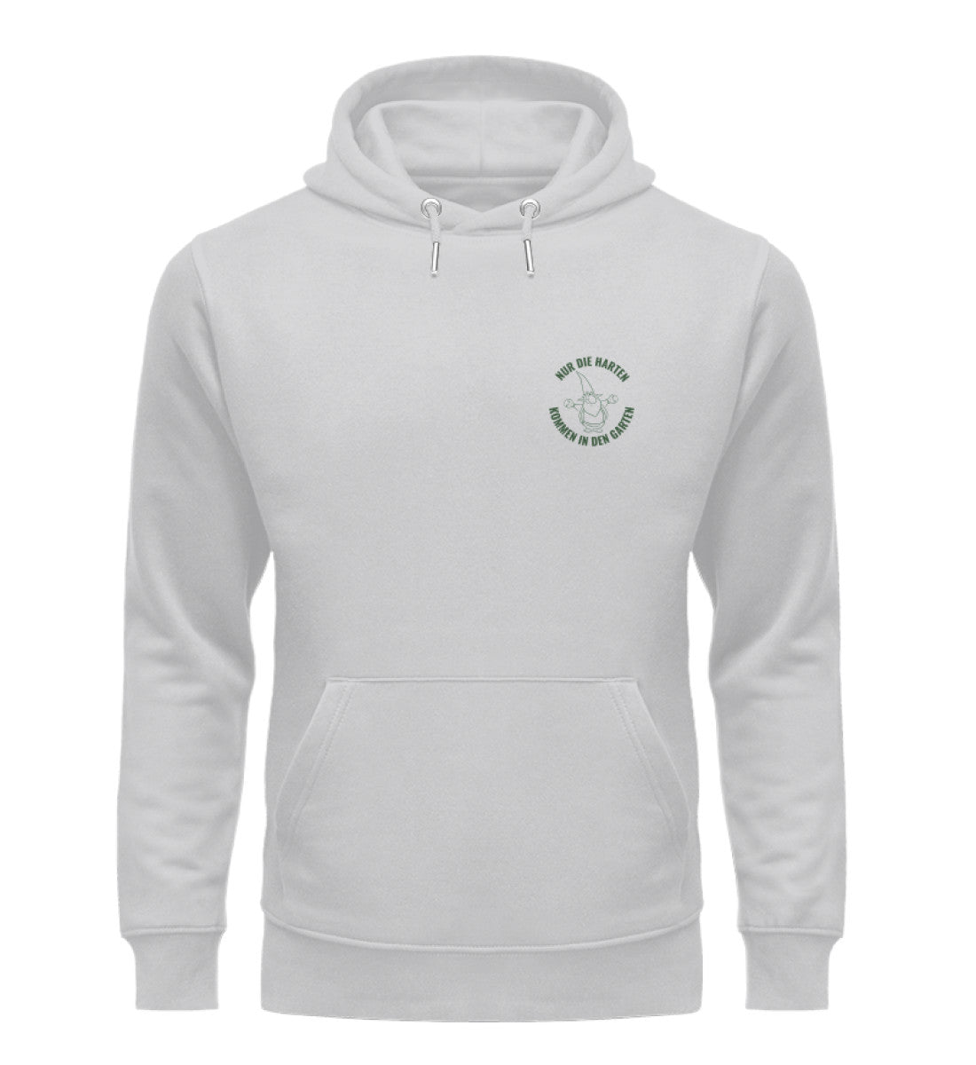 Nur die Harten kommen in den Garten - Organic Unisex Hoodie