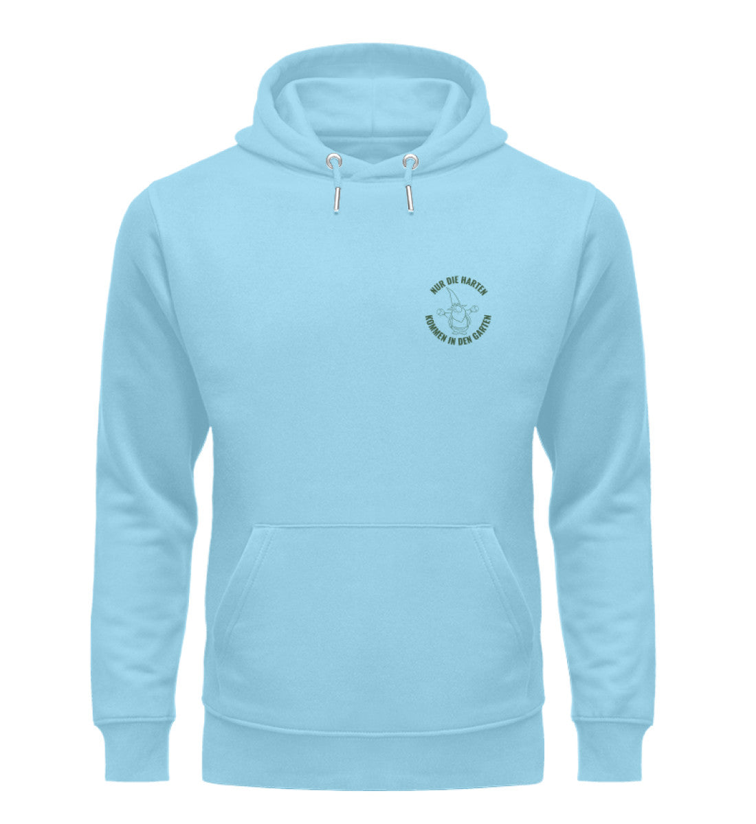 Nur die Harten kommen in den Garten - Organic Unisex Hoodie