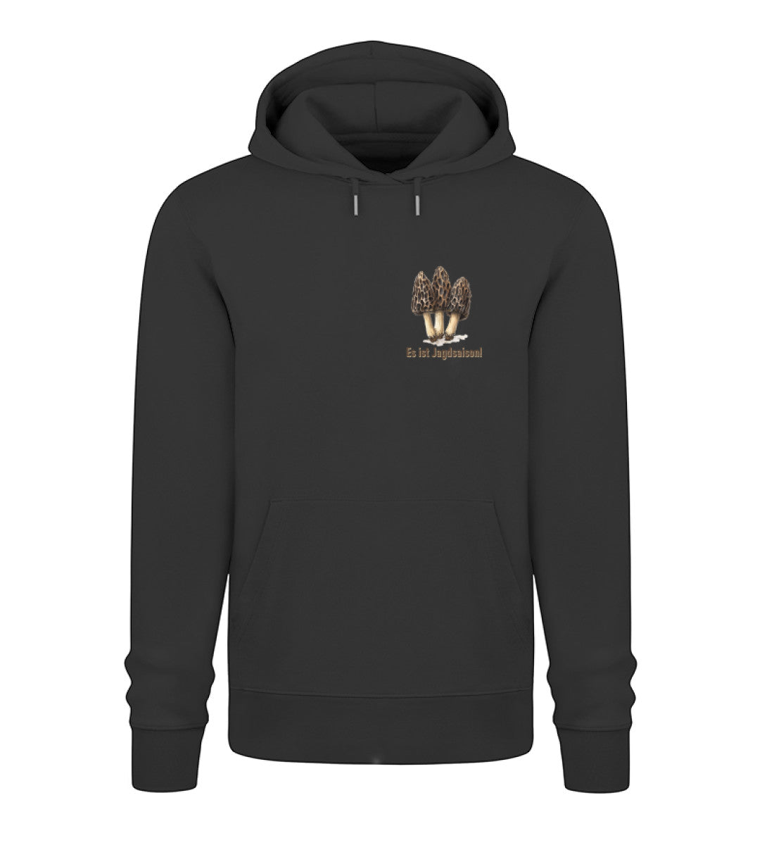 It's Hunting Season - Chest Pocket Design - Unisex Organic Hoodie