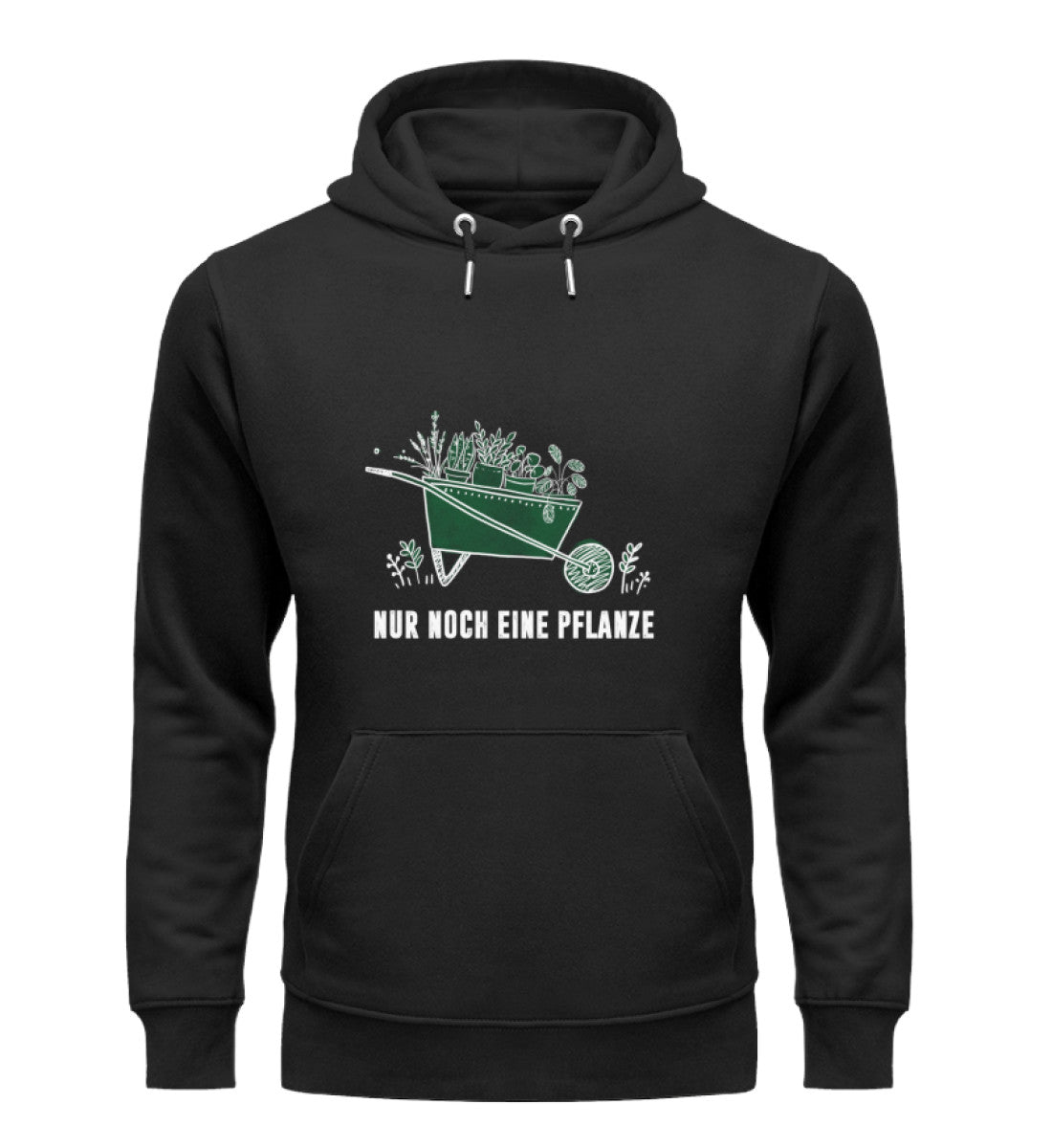 Nur noch eine Pflanze - Organic Unisex Hoodie