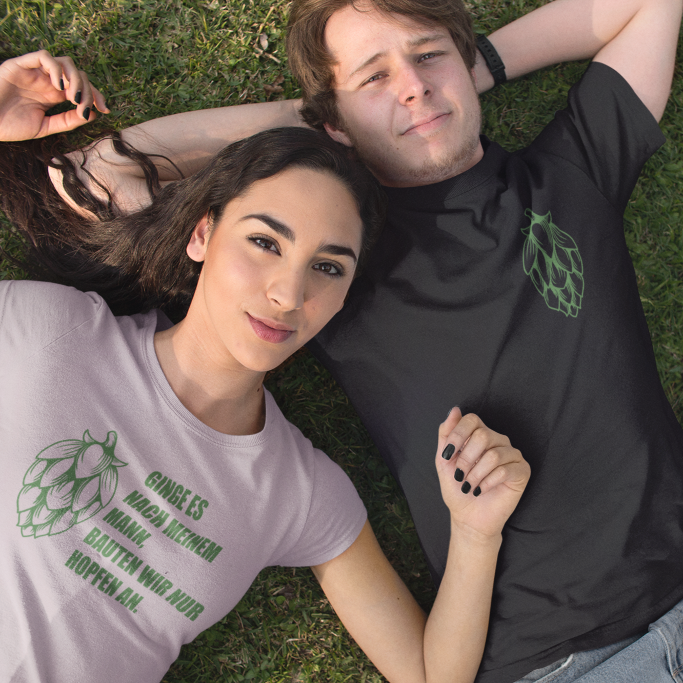 Ginge es nach meinem Mann, bauten wir nur Hopfen an. - Damen Premium Organic Shirt