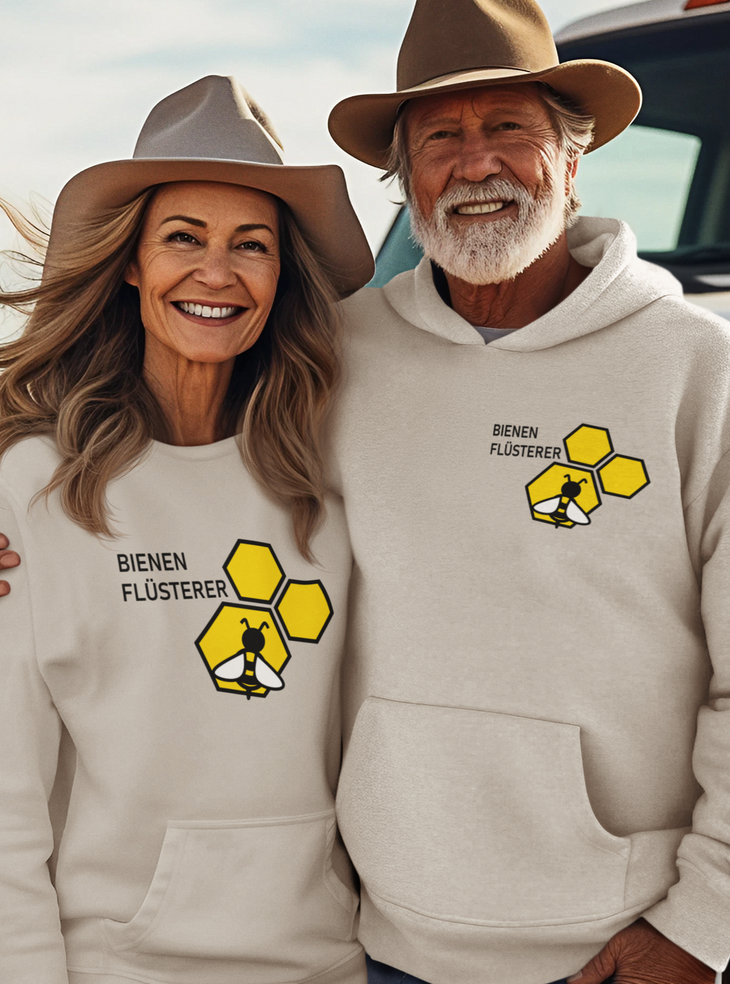 Bienen Flüsterer - Unisex Organic Hoodie