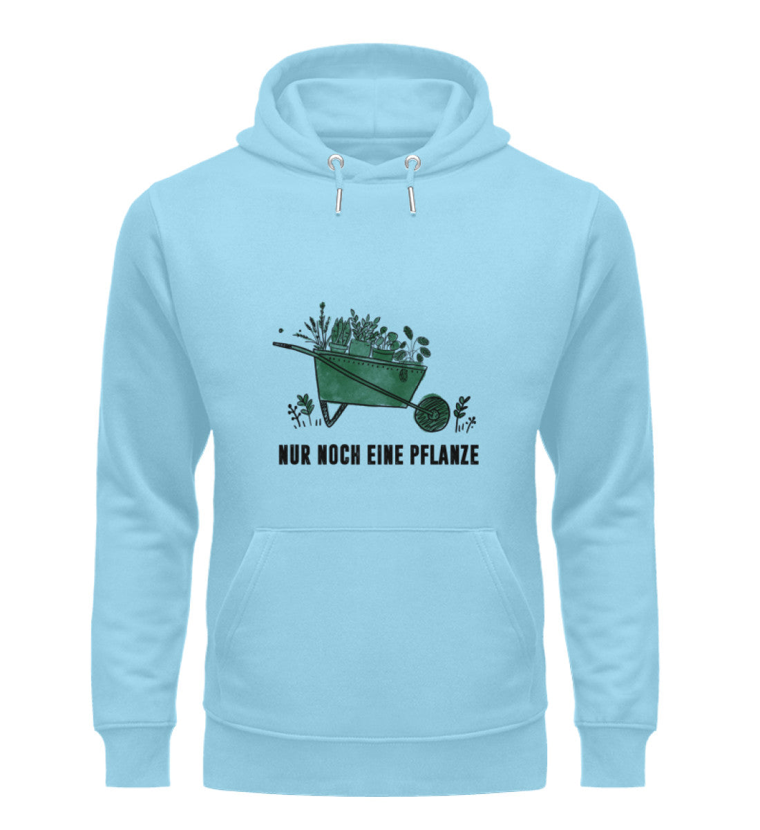 Nur noch eine Pflanze - Organic Unisex Hoodie