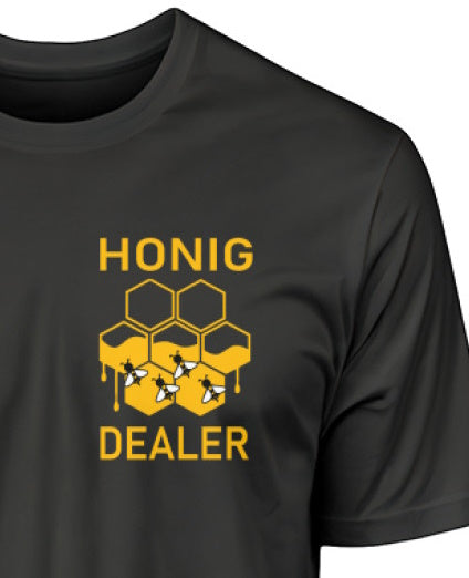 Honig Dealer - Brusttaschenmotiv - Unisex Premium Organic Shirt