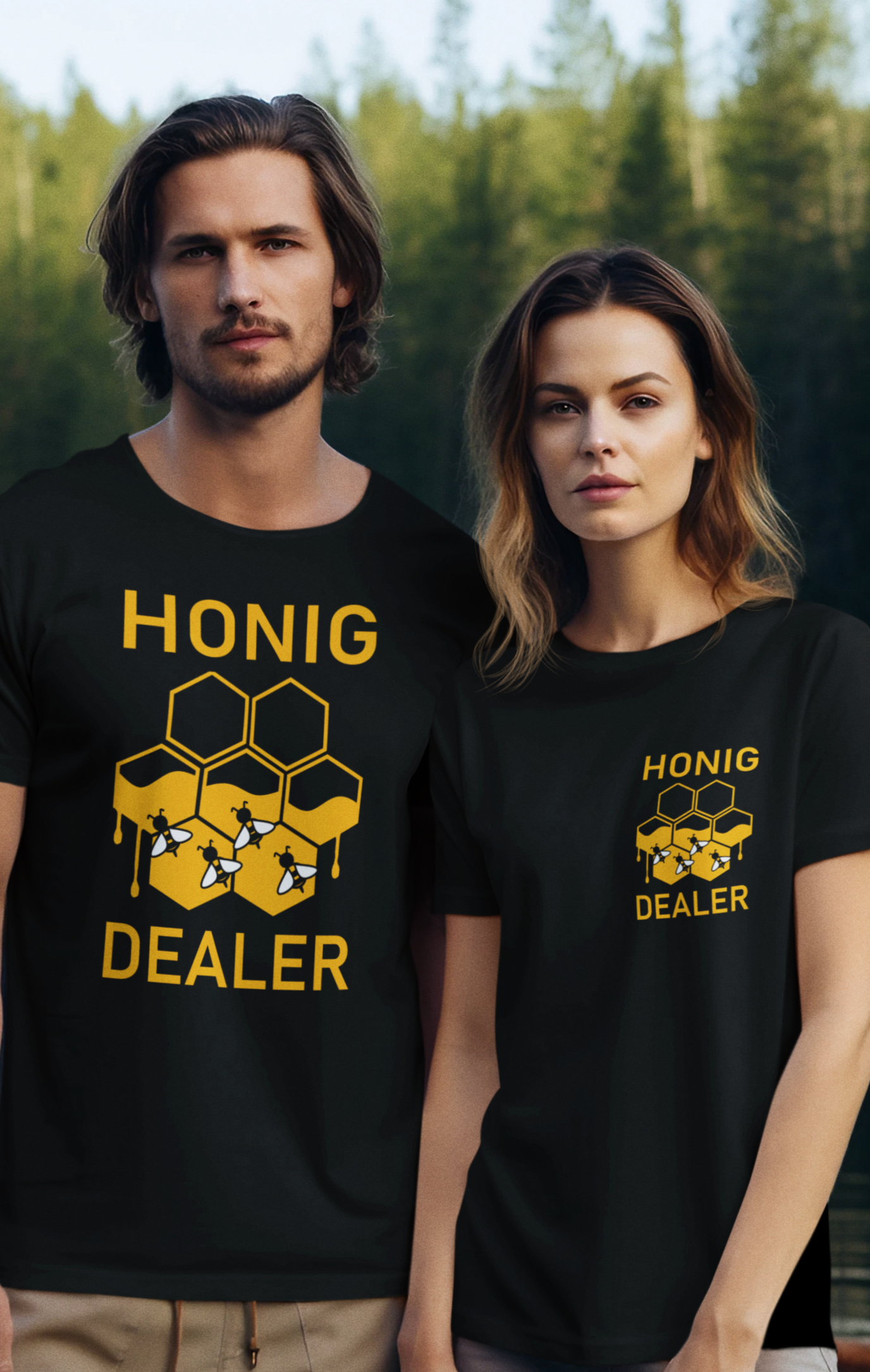 Honig Dealer - Unisex Premium Organic Shirt