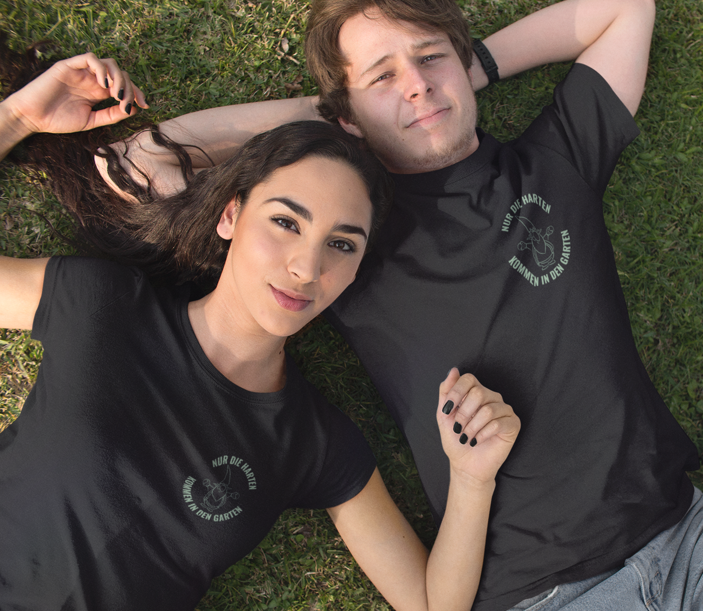 Nur die Harten kommen in den Garten - Unisex Shirt