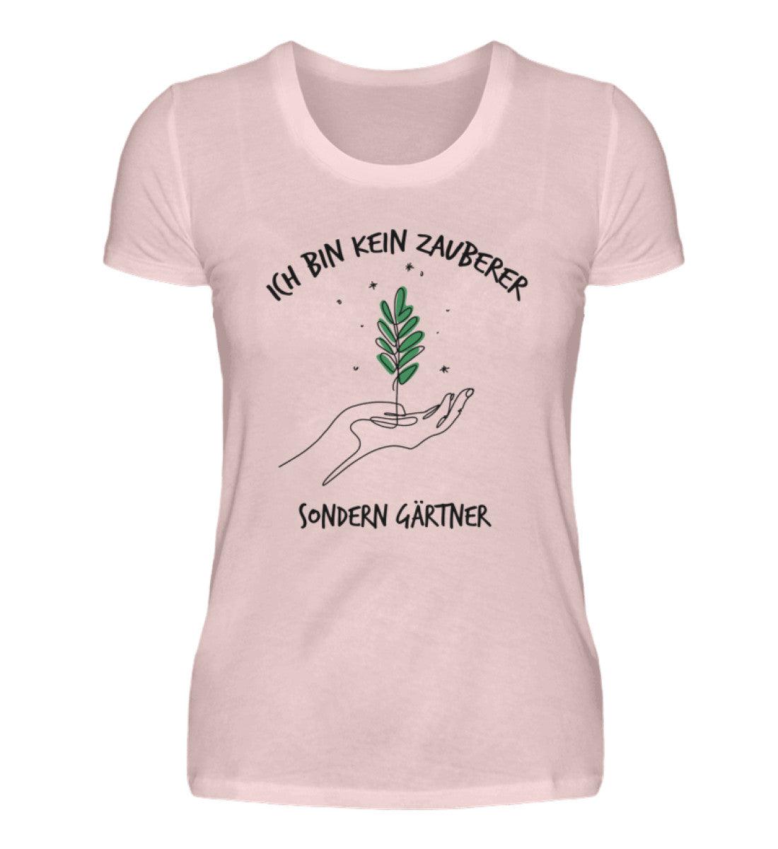 Ich bin kein Zauberer, sondern Gärtner - Damen Premium Shirt - PflanzenFan